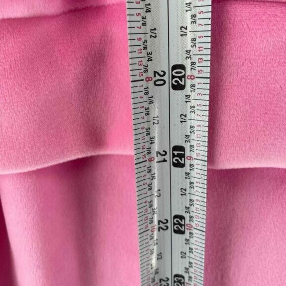 Victorias Secret L TRACKSUIT SET Full-zip Hoodie+jogger pant PINK VELOUR - Picture 13 of 16